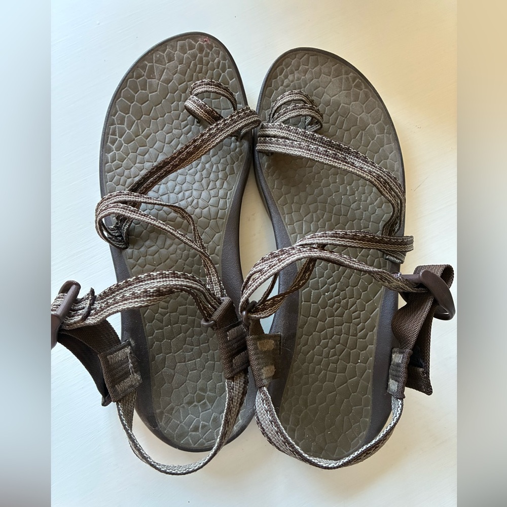 Chaco Brown Adjustable Sandals
